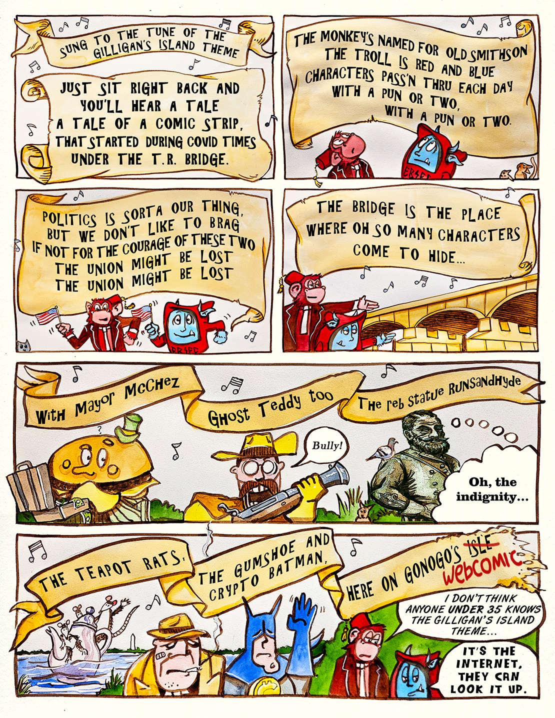 Webcomic GONOGO Season III Episode 12 Season Finale